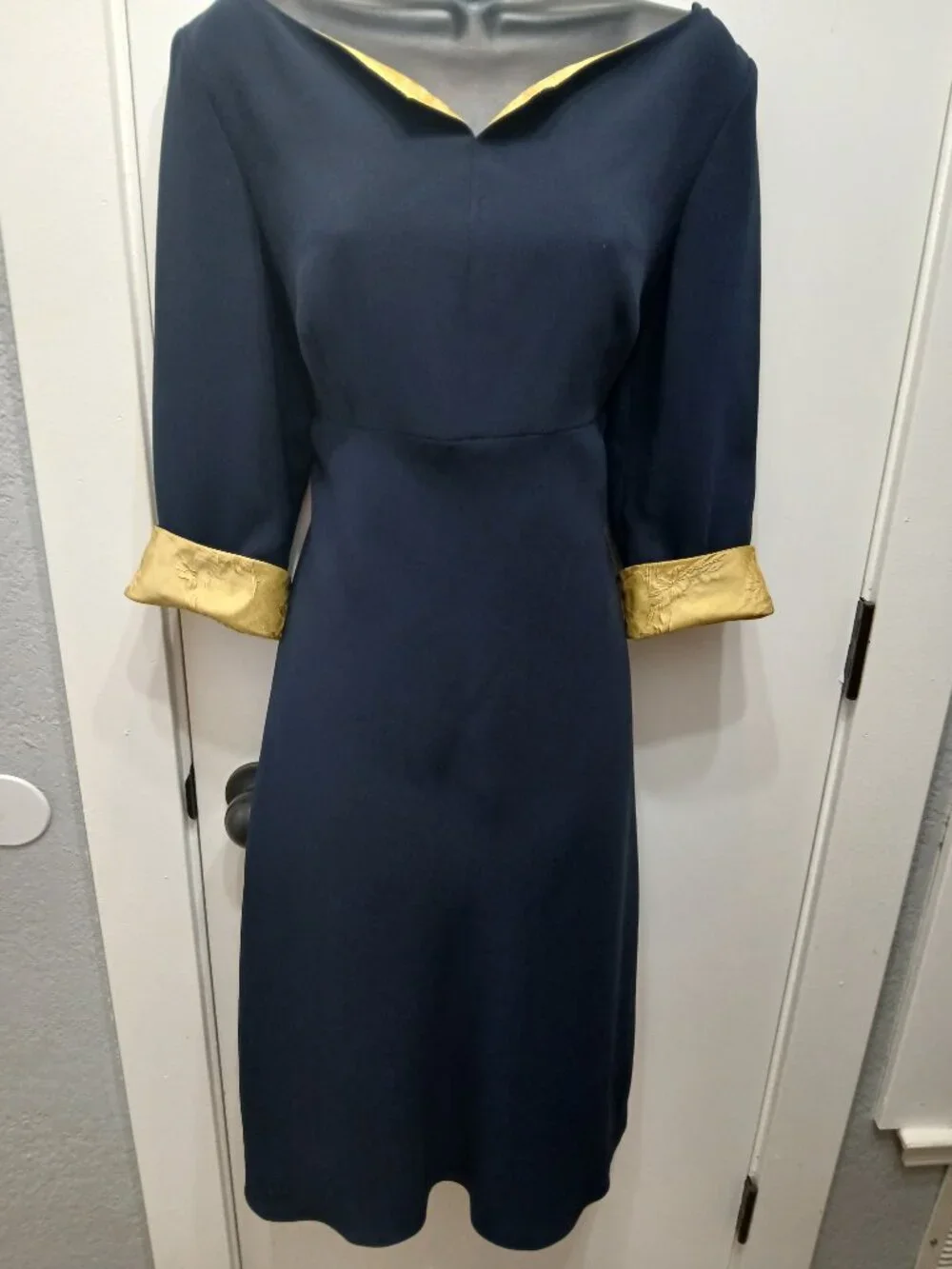 Liz Claiborne Retro 40's Style Dress - Picture 2 of 14